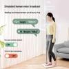 Light Luxury Bluetooth Ultrasonic Height and Weight Scale