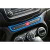 For Jeep Renegade 15 16 17 Light Blue Emergency Light Switch Panel Trim 1pcs