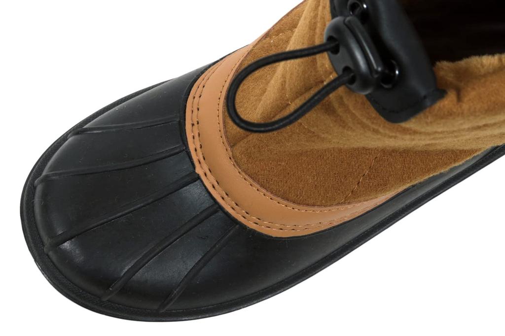 Mozu Bean Down Boots, Inner Boa, Elastic Cuffs, Cord Stoppers, Women's, Camel, Size 24cm