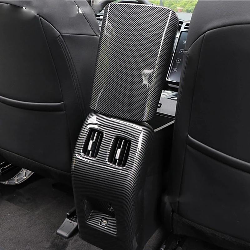 For Hyundai Tucson NX4    N Line Hybrid Car Central Control Gear Shift Panel Frame Cover Trims Interior Accessories