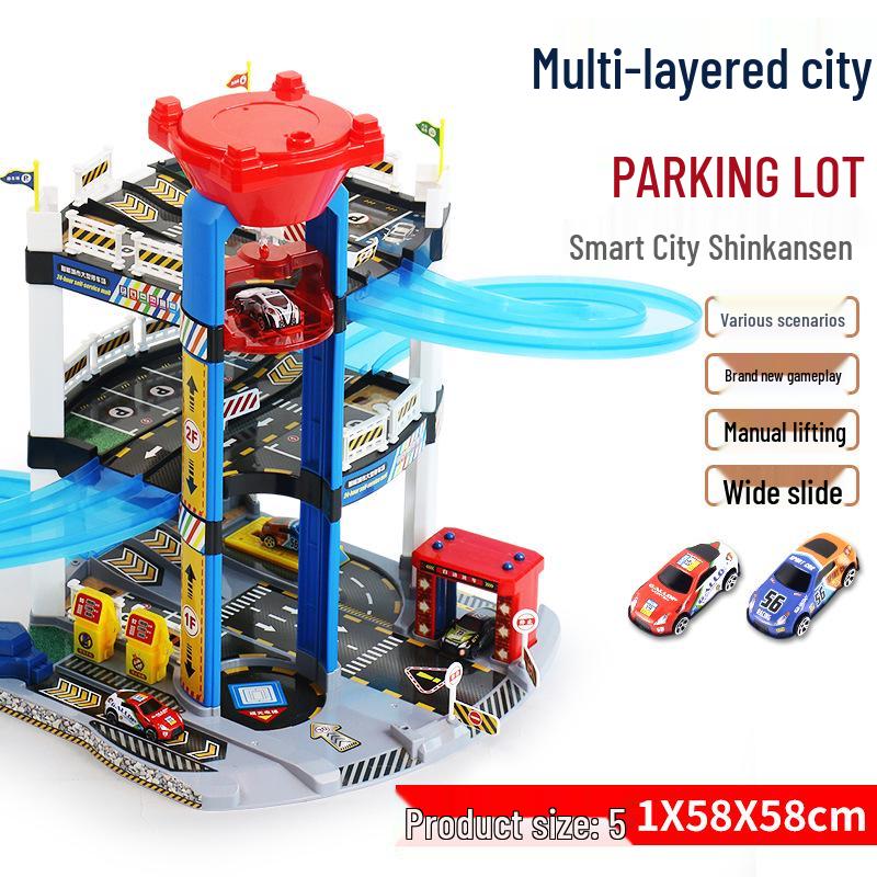 Yushi Xing Voice-Control Smart City Car with Electric Track Gift Set
