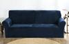 Couch Cover 1-Seater Sofa, Sofa Bed, Navy Blue
