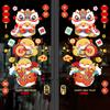 Blessing Words Spring Festival Window Stickers Cartoon Spring Festival Supplies  Lunar New Year