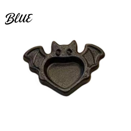 3D Printed Miniature Models Bat Ghost Tray for Dollhouse Halloween Diorama Props Ornaments Tabletop Decor Accessories Blind Box Scene Fairy