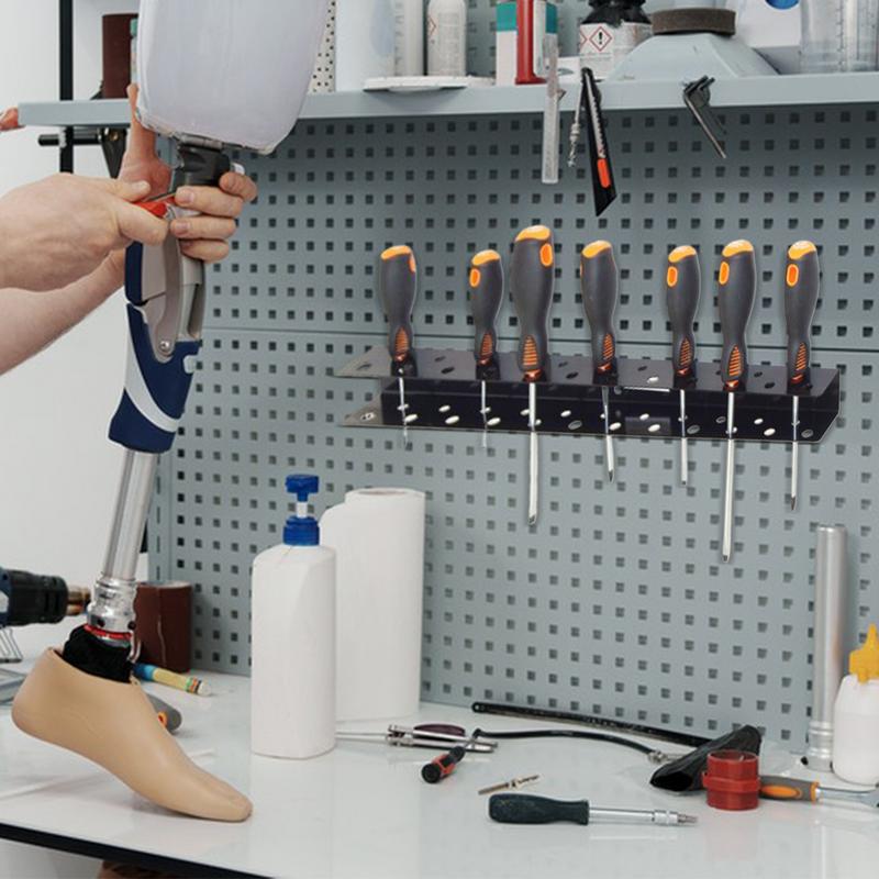 Organizator cu șuruburi Suport de depozitare pentru montare pe perete Organizator pentru șurubelnițe Organizator pentru depozitare Suport pentru instrumente Organizator pentru unelte de mână Suport pentru șurubelnițe