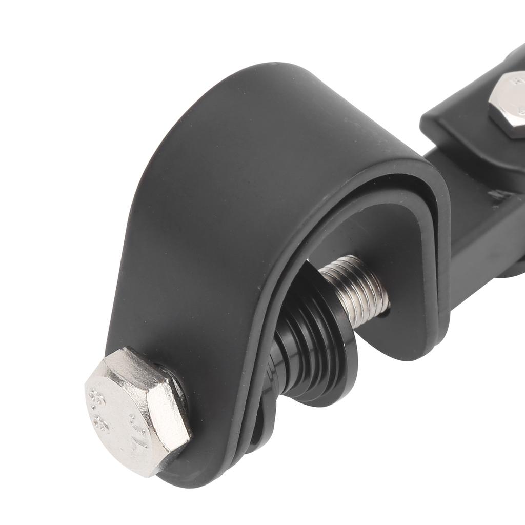 Pair of Motorcycle Foot Pegs Clamp Footrest Mount for 1in Engine Crash Bar Guard