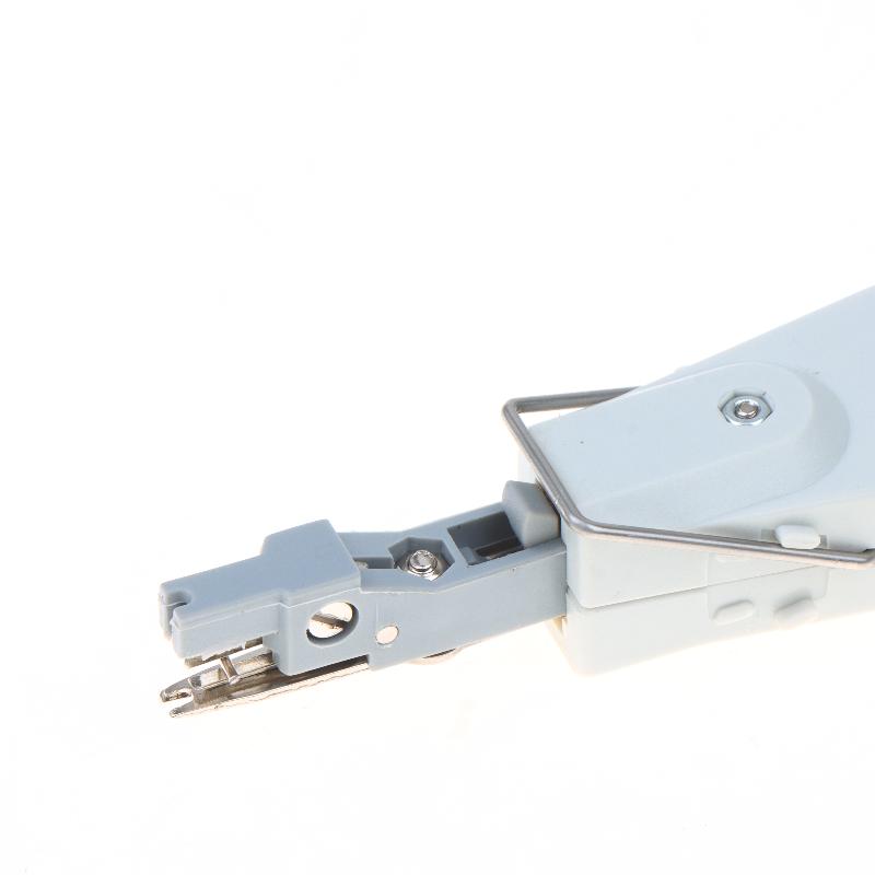 Original Grau/Blau Professionelles Telekommunikations-Telefonkabel LSA-Plus RJ11 RJ45 Optisches Punch-Down-Netzwerk-Werkzeugsatz