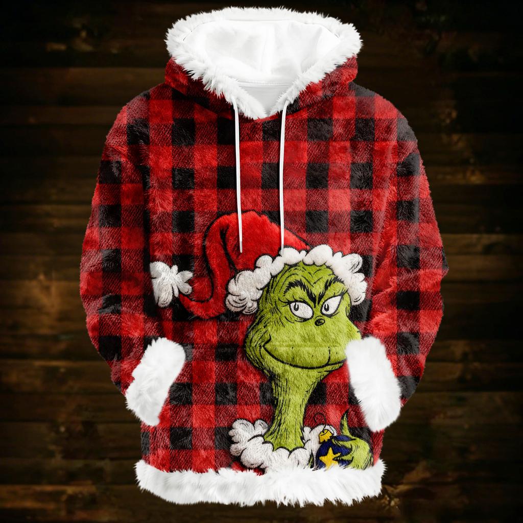 Φούτερ με Κουκούλα Για Γυναίκες Oversized Χειμερινά Βελούδινα Χαριτωμένα Φούτερ Πουλόβερ Μοντέρνα Φθινοπωρινά Χειμερινά Ρούχα