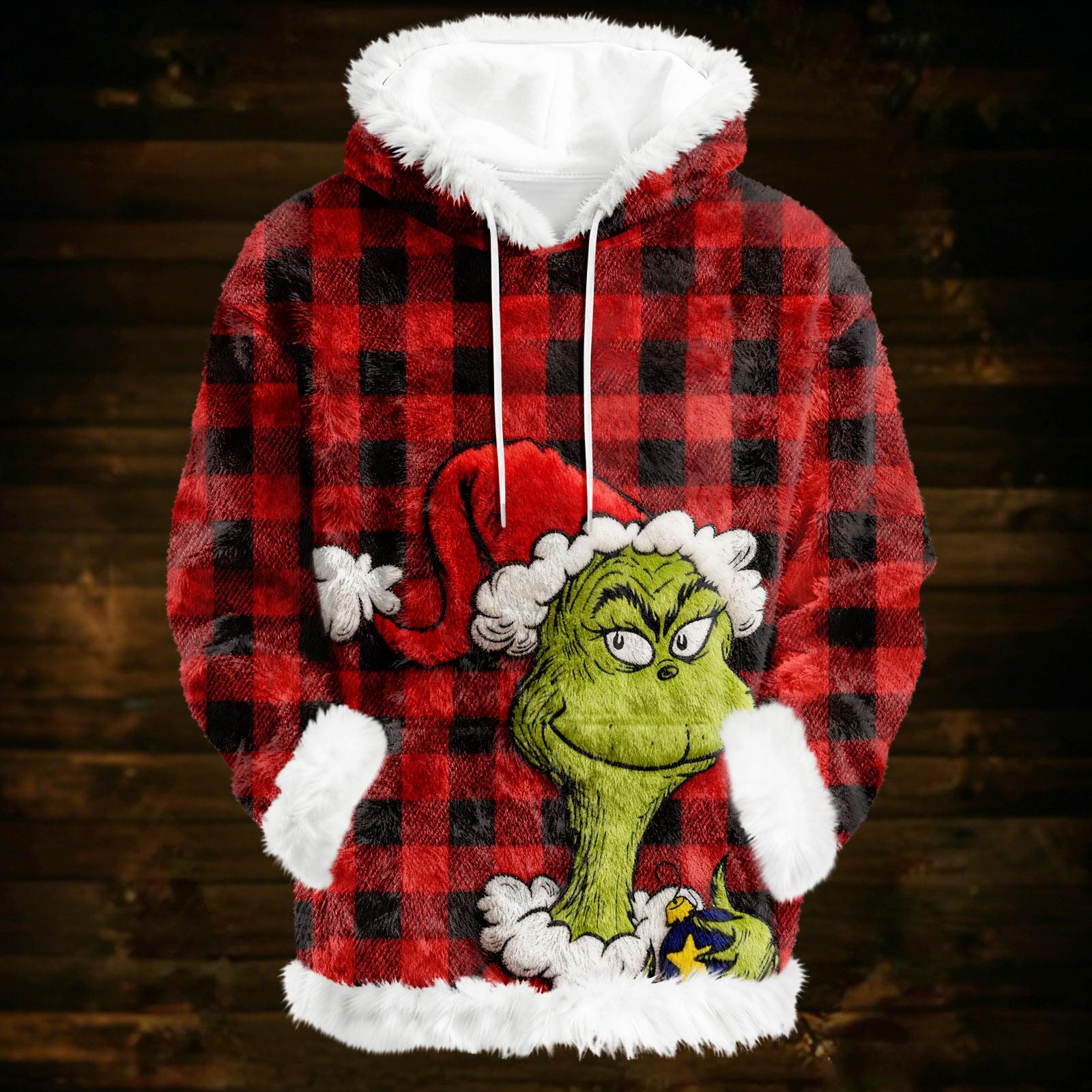 

Толстовки для женщин оверсайз зимние плюшевые милые свитшоты пуловер модная осенне-зимняя одежда XL арбуз красный