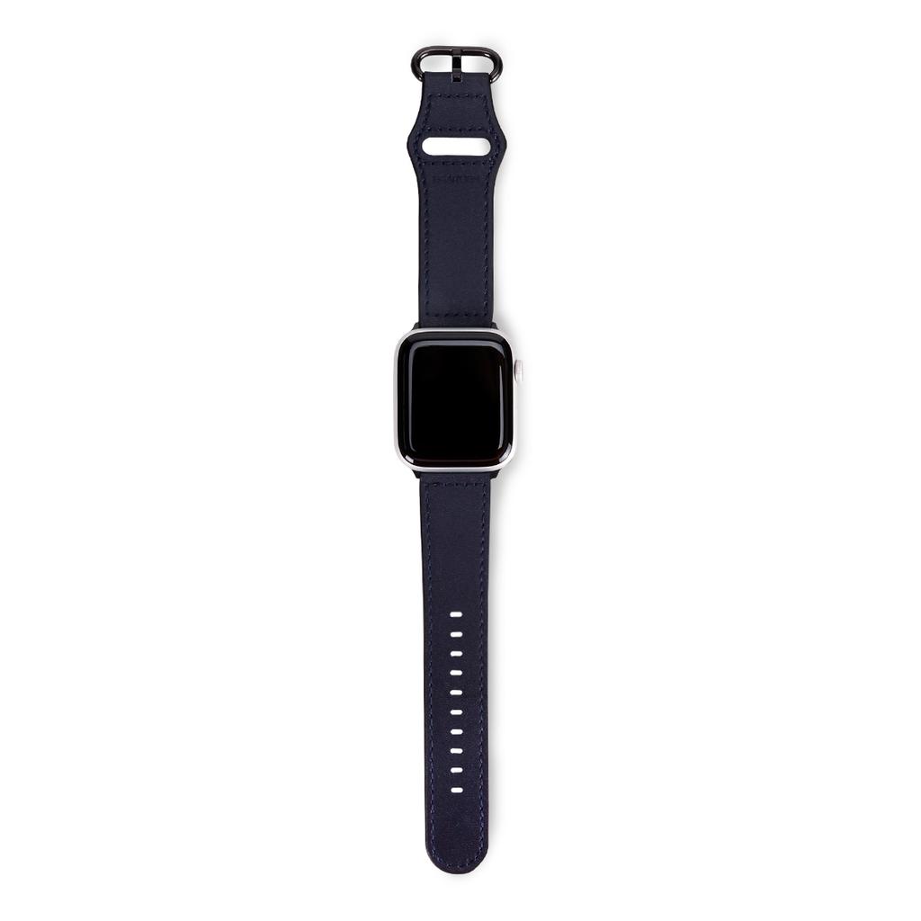 Egadeun Apple Watch Strap Leather Navy 7 6 5 4 3 2 1 Compatible With All Se Models