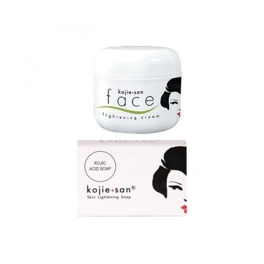 Pack Anti-tâches - KOJIE SAN - Crème Visage - Hydratation Profonde - Sans Parabène - Savon Naturel