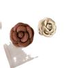 Maillard small fragrant wind camellia brooch women's autumn and winter retro rose high-end coat suit pin brooch