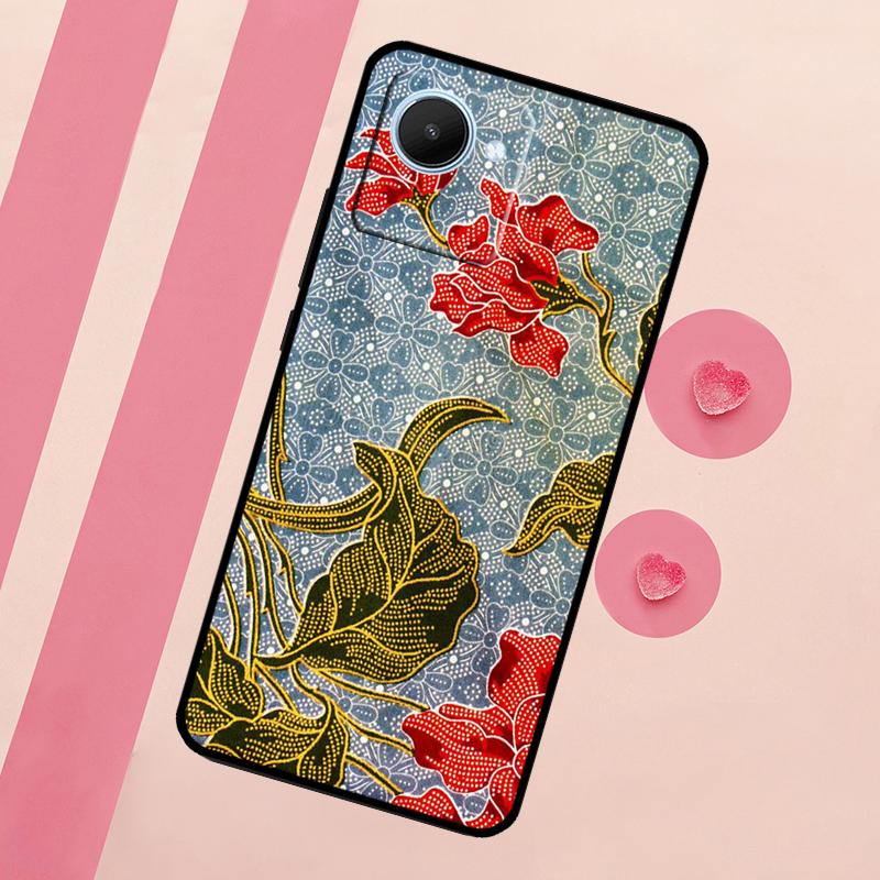 Batik Pattern For Realme 15 Pro 10 11 12 13 14 Pro Plus GT7 C67 C65 C63 C61 C55 C53 C51 C35 C71 C75 Case