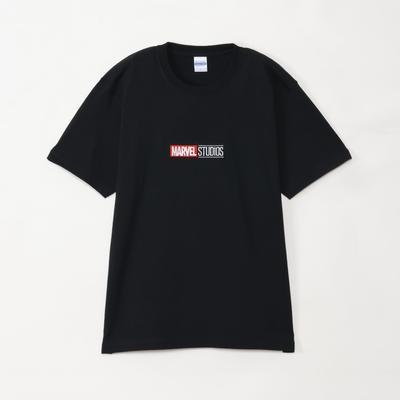 Küçük Gezegen Marvel İşlemeli Marvel Studios Logosu L Beden Siyah Tişört