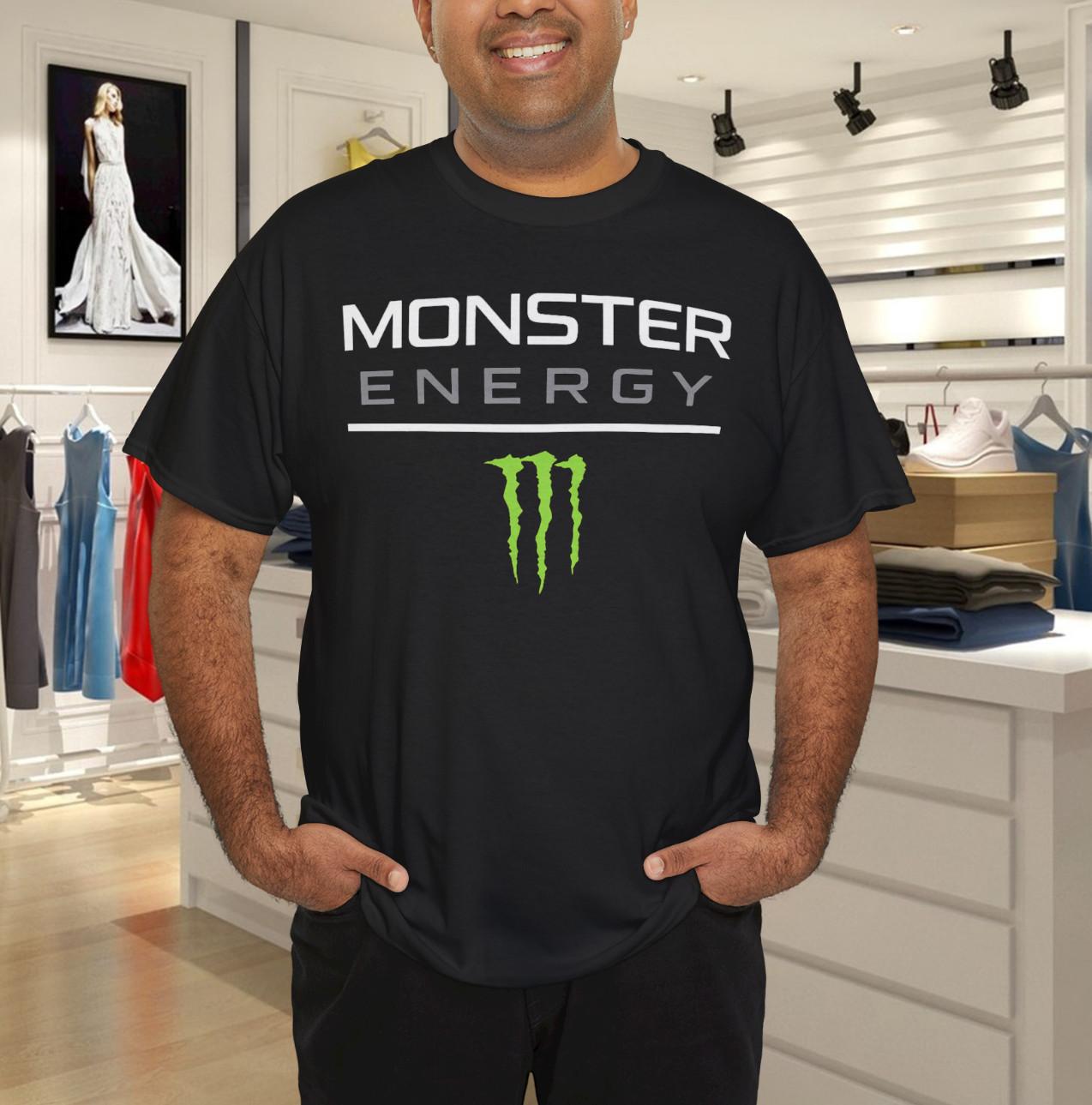 Новая футболка Monster Energy Мужская Женская Футболки Топ 3XL