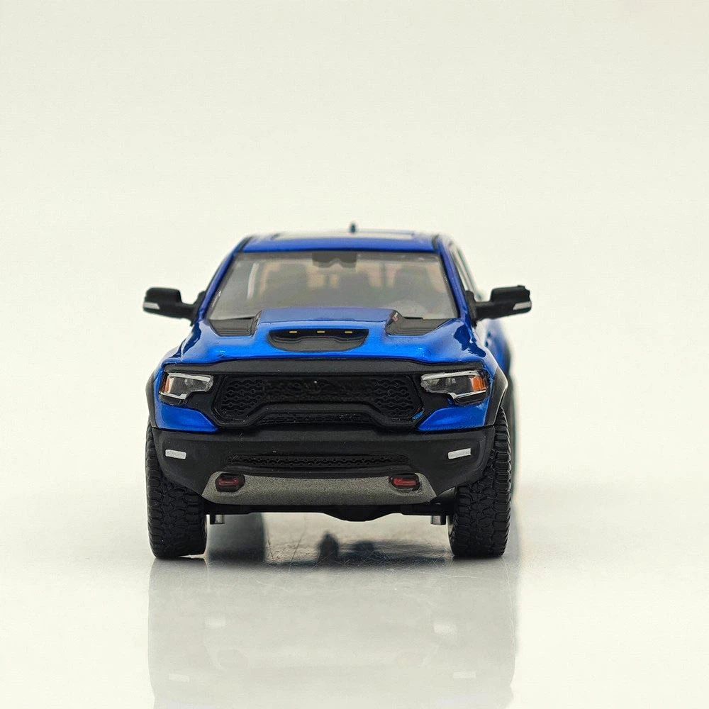 Shadow Pro 1:64 Scale for Dg 1500 TRX Pickup Truck Blue LHD (KS-067-662) Diecast Model Car Collection