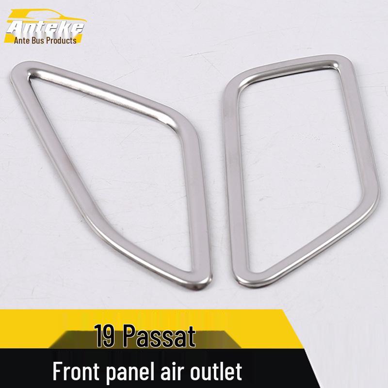 Compatible with 2019 Passat Front Air Vent Trim Ring - Air Conditioning Outlet Decoration.