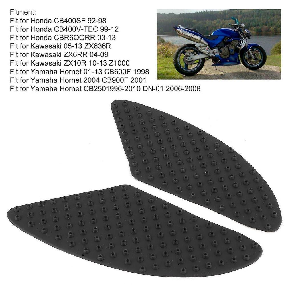 2pcs Oil Tank Protector Pad AntiSlip Modification Accessory Fit for Honda CB400SF 9298