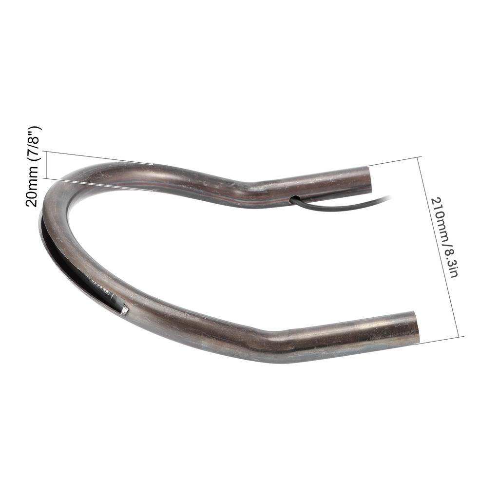 Rear Seat   Tail   and Frame Pipe with Brake Turn Signal Taillight Fit for  