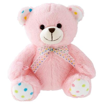 HEADS DAB-WBQ1 Plush Hugable Animals, Pink, 23 X 25 X 20 Cm, Bear and Whip, 2-Piece Set