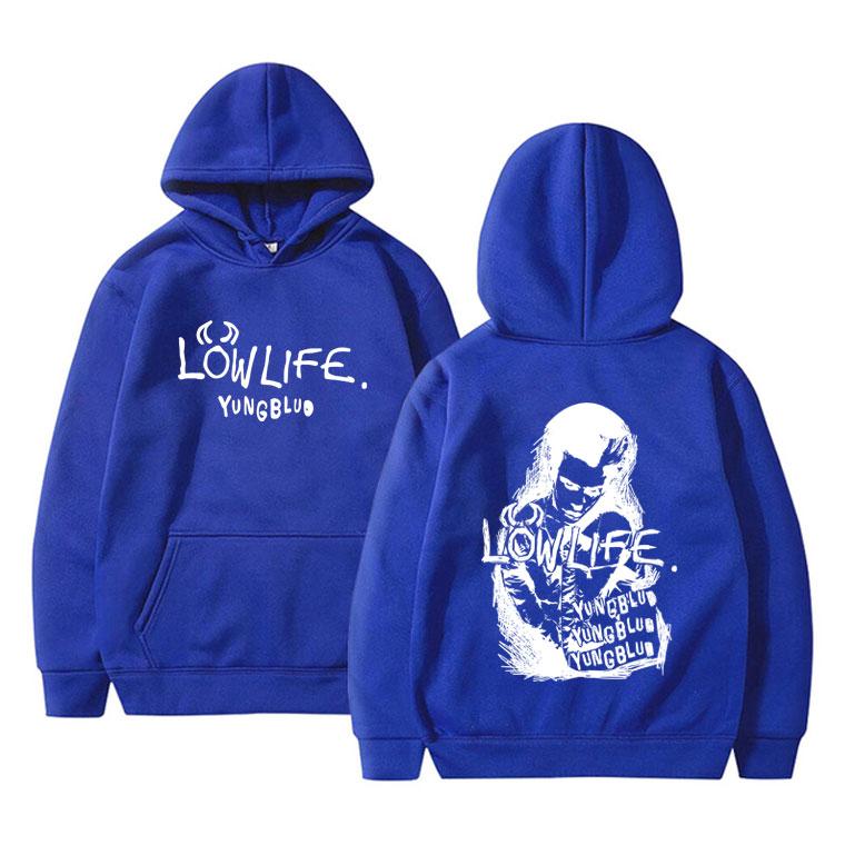 Свитшот Yungblud Lowlife 2025 Мужской Женский Модный Готический Рок Толстовка Мужская Повседневная Флис Хлопок Винтажный Пуловер с Капюшоном S