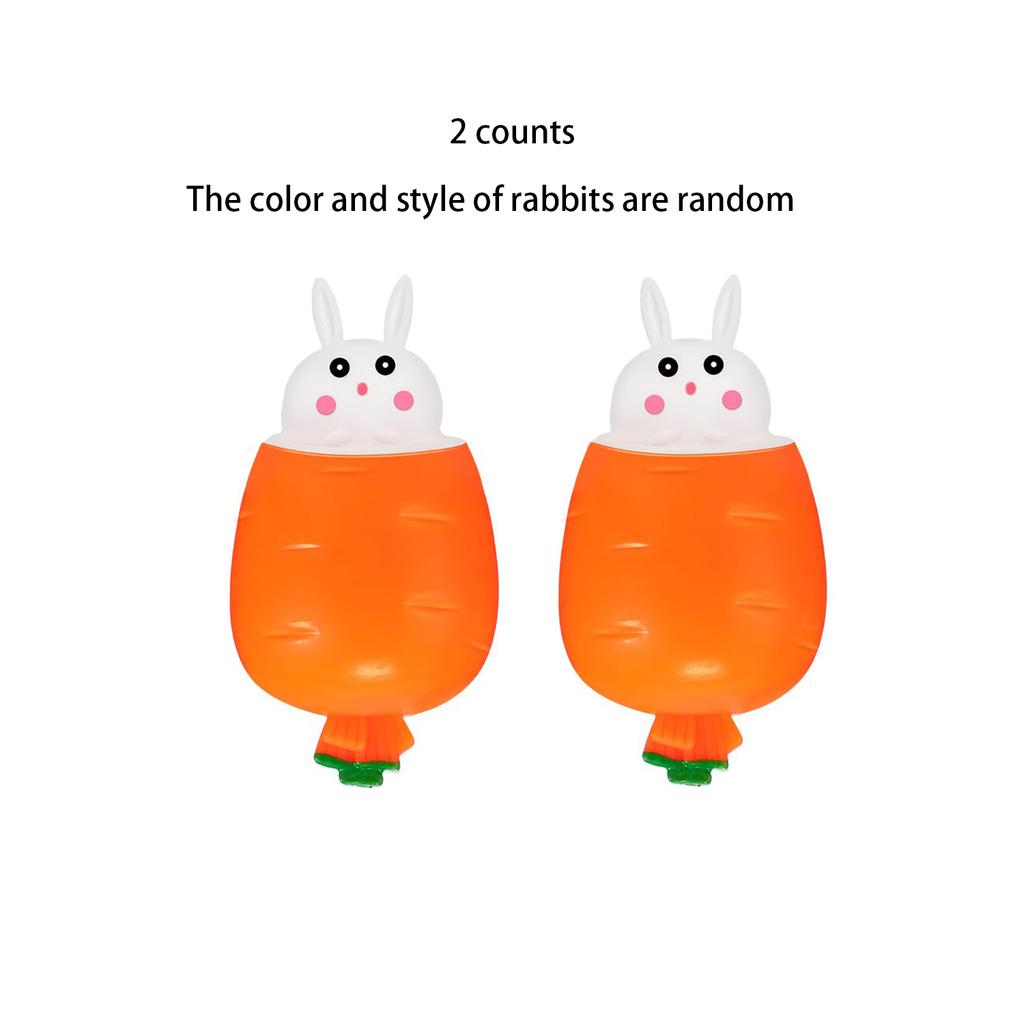 Cute Bunny Pinch Music, Decompression Pocket Stress Relief Toy, Venting Squeeze Cup Toy