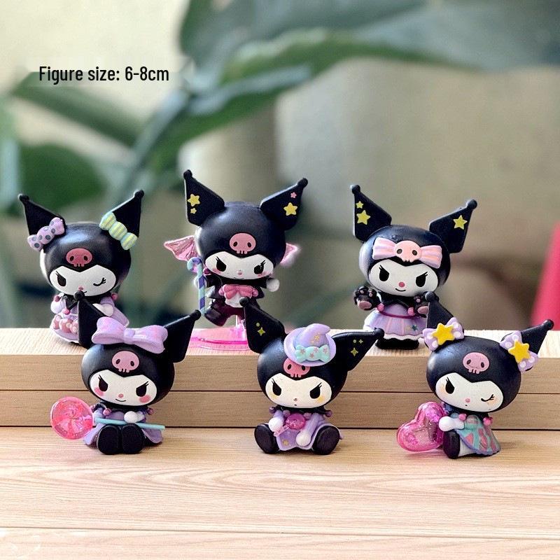 Kuromi Witch s Festival Candy Party Figure - Blind Box Ornament - Free Shipping
