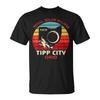 Vintage Tipp City Ohio Total Solar Eclipse 2024 T-Shirt