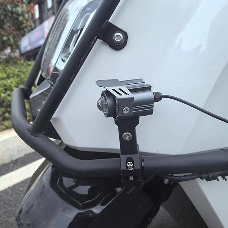 Motorcycle Led Headlight Spotlight Mount Bracket Adjustable Fog Light Auxiliary Lamp Bumper Clamps Holder Motorcycle Accessories
