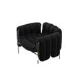 WEZHO French Style Minimalist Puff Armchair