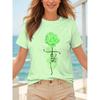 Women's T Shirt Floral Graphic Vintage Stylish Classic Short Sleeve Crew Neck Round Neck Regular Tops