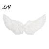 Swan Costume Accessories Angel Wings Feather for Kids Adults Lightweight Fairy Photo Shoot with Elastic Straps Christmas Halloween Party And