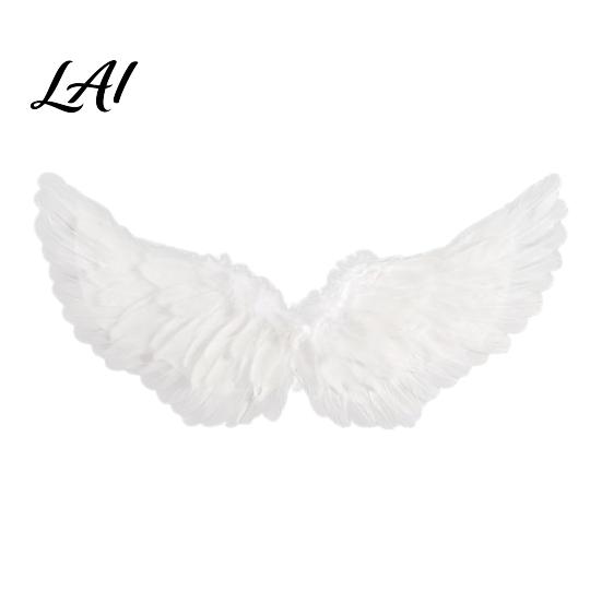 Swan Costume Accessories Angel Wings Feather for Kids Adults Lightweight Fairy Photo Shoot with Elastic Straps Christmas Halloween Party And