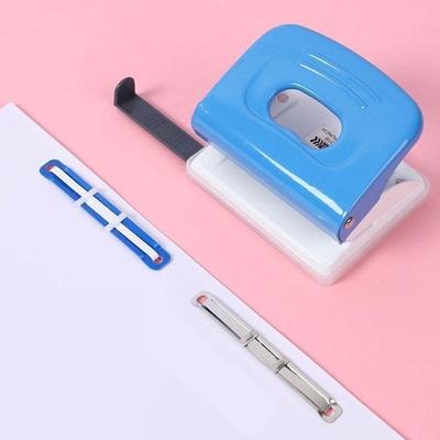 80mm Plastic & Metal Paper Clip Binder for Loose-Leaf Files, Two-Hole Strip Binding, Office Stationery.