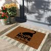 Black Cat Nope Not Today Doormat Outdoor Entrance Non-Slip Kitchen Bath Mat Garage Welcome Door Rug Mat Rubber Carpet Footpad