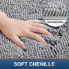 1 PCS  Bathroom Rug Mat Non Slip Quick Dry Bath Mats Extra Thick and Super Absorbent Bath Rugs Microfiber Chenille Shower Carpet
