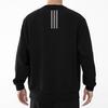 Adidas Neo Irridescent Sweatshirt With Crew Neck And Panel Detail Men Sweatshirt Black HB7380