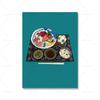 Home Decor Prints Wall Art Japanese Seafood Platter Canvas Painting Tokyo Fuji Canvas Poster Bamboo Temple Daibutsu Pictures