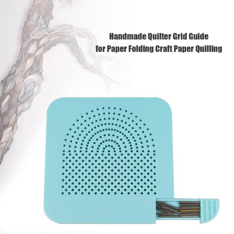 Quilter Grid Guide Paper Craft Tool 20 Roots Needle Plate Handmade Gift Crafting Paper Quilling