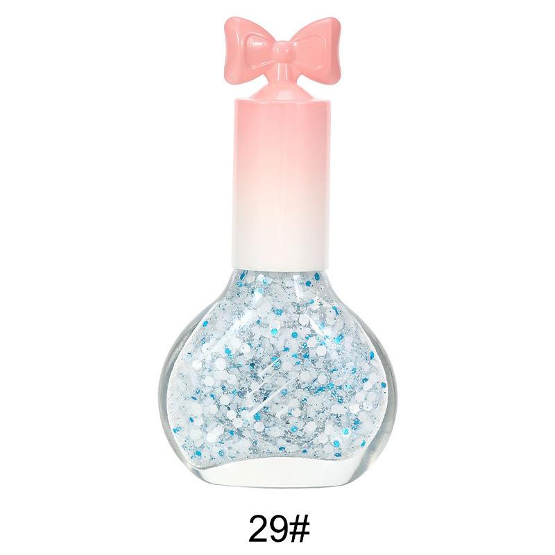 Nail Polish No Bake Oily Fast Drying Non-tearable Nude Color Long Lasting Waterproof Nail Polish