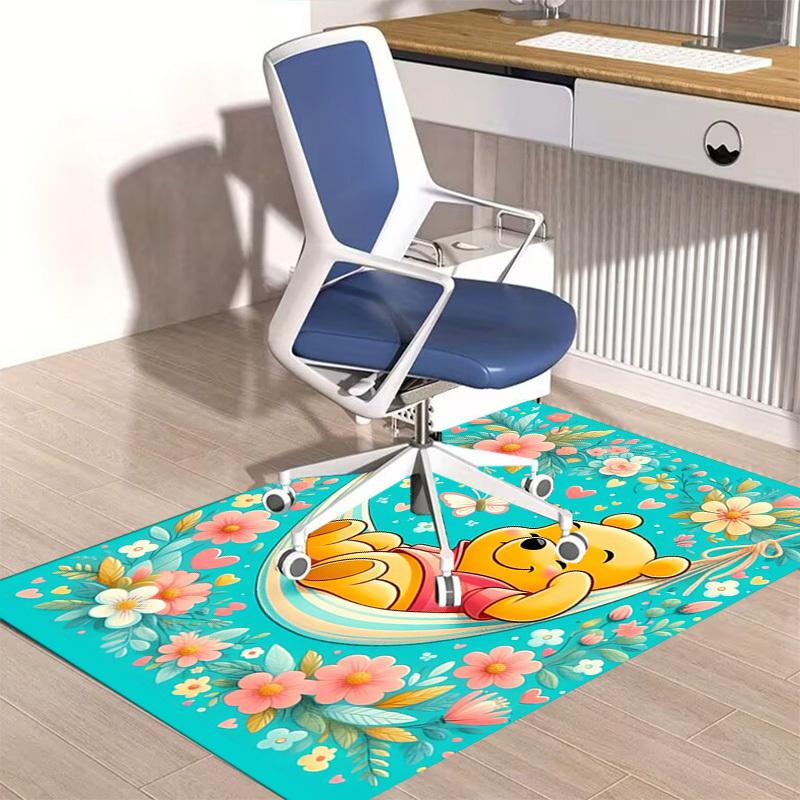 1pc Cute Winnie The Pooh Floral Hammock Rug for Home Decor, Office Carpet, Outdoor Mat, Gift Ideaz4171