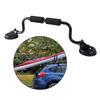 Universal Kayak Roller Boat Pusher Car Roof Rack Suction Cup Mount Holder
