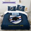 U.C. Sampdoria Bedding Quilt Set Quilt Cover Pillowcase Home Decoration Birthday Gift (1 * Duvet Cover + 2 * Pillowcase, Without Core)