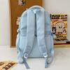 High Value, Fresh, Sweet and Cute Contrasting Color Splicing Backpack, Lightweight Backpack for Junior High School Students