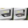 2PCS ABS Chrome Front Fog Lamp Fog Light Cover Trim For Nissan Rogue 2017 - 20