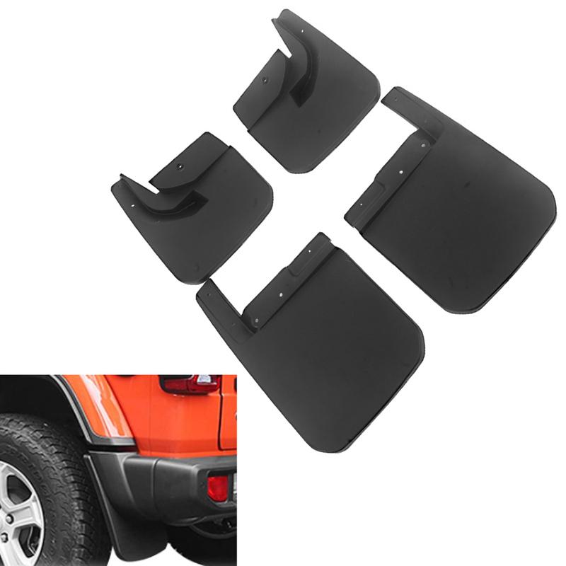 Car Mud Flaps Car Mud Flaps Fit for Jeep Wrangler JL 2018+ car accessories mudguard