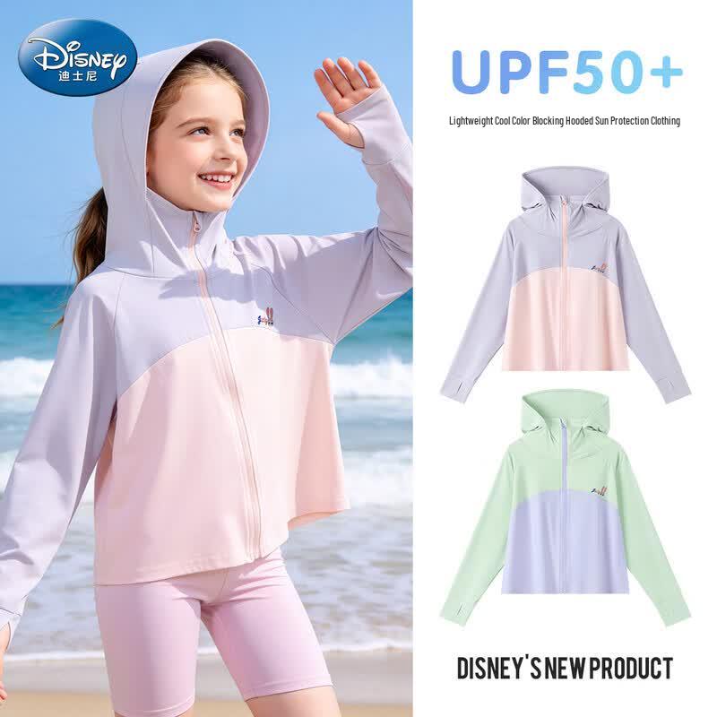 Disney Girls  Long Hooded UV Protection Jacket 160