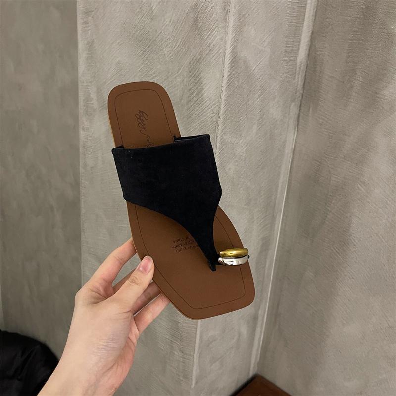 

Bailamos Brand Women Slippers Designer Clip Toe Flip Flops Casual Beach Shoes Woman 2025 Summer New Trend Home Slides Dress Sand 35