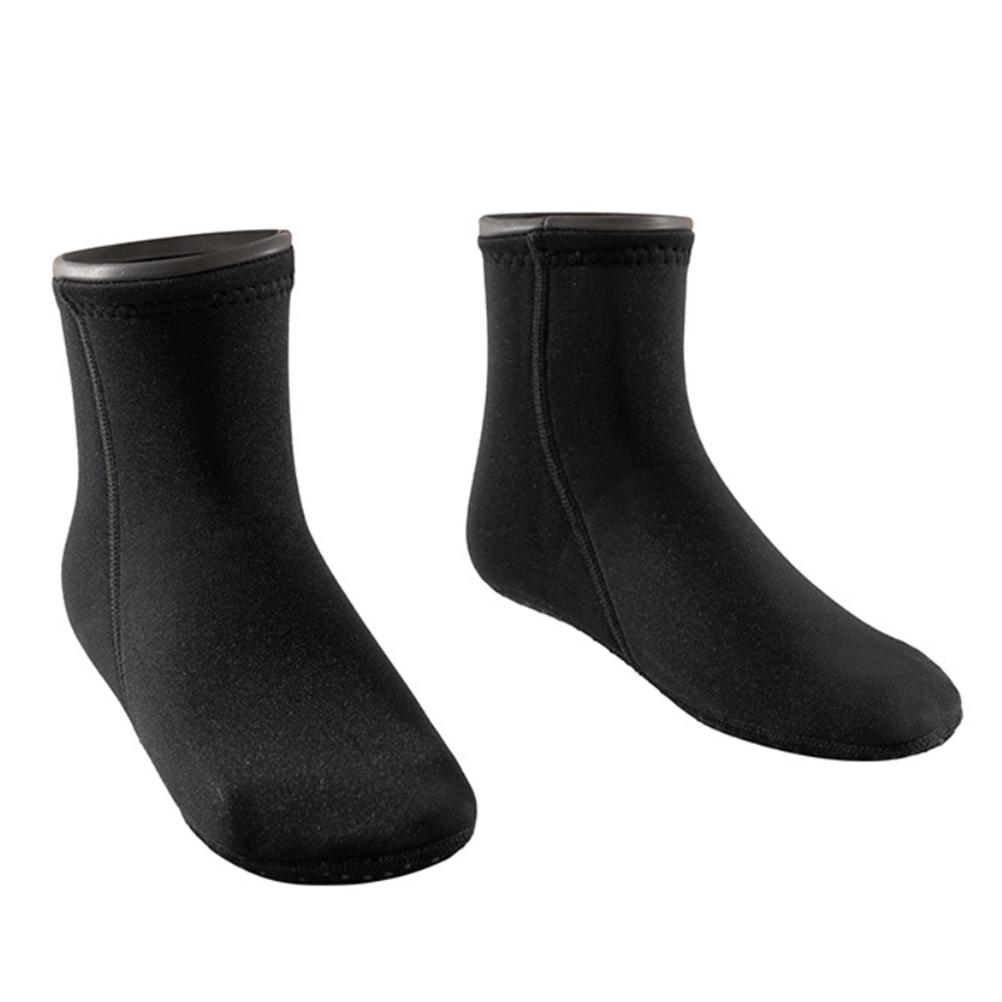 1 Pair 3mm Neoprene Socks Unisex Diving Socks Thermal Anti Slip Beach Socks for Diving Swimming Snorkeling