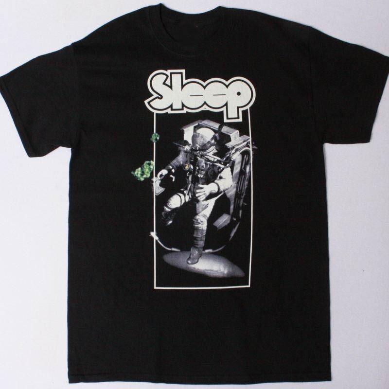 SLEEP Band THE SCIENCES Heavy Cotton Black All Size T Shirt For Men SE433 Unisex T-Shirt L